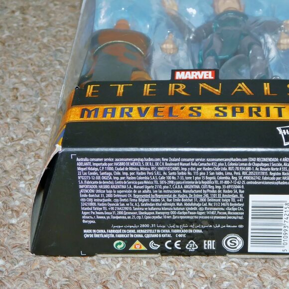 2021 Hasbro Marvel Legends 6" Eternals Sprite Figure MIB Brand New BAF Gilgamesh - Picture 9 of 12